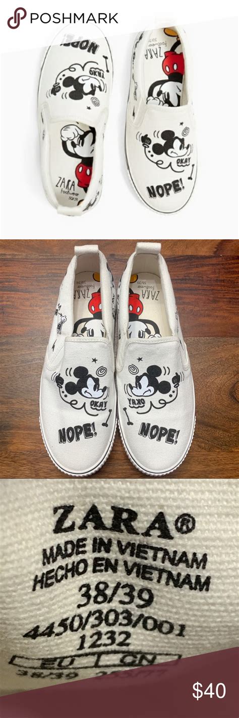 zara mickey mouse shoes.